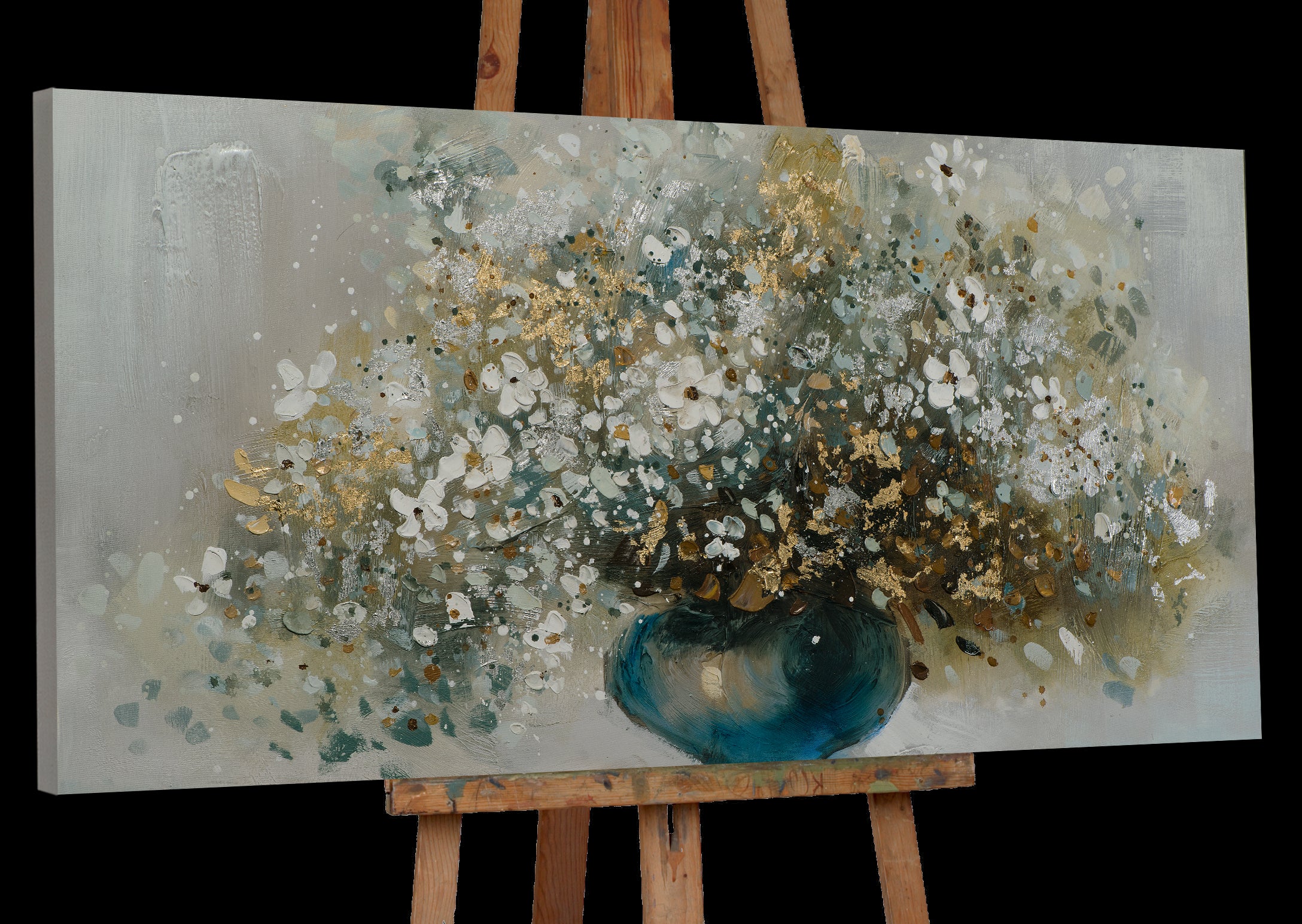 Gemälde Strauß mit Wildblumen