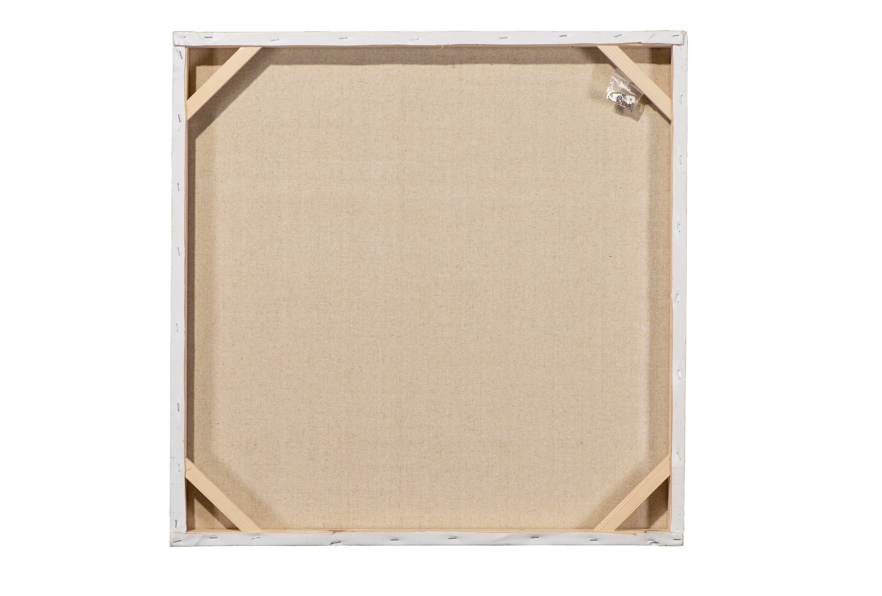 Peinture abstraite d'horizon en turquoise