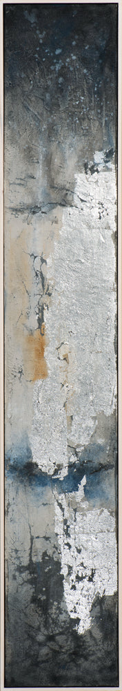 Le tableau Slim Blue met en scène l'argent