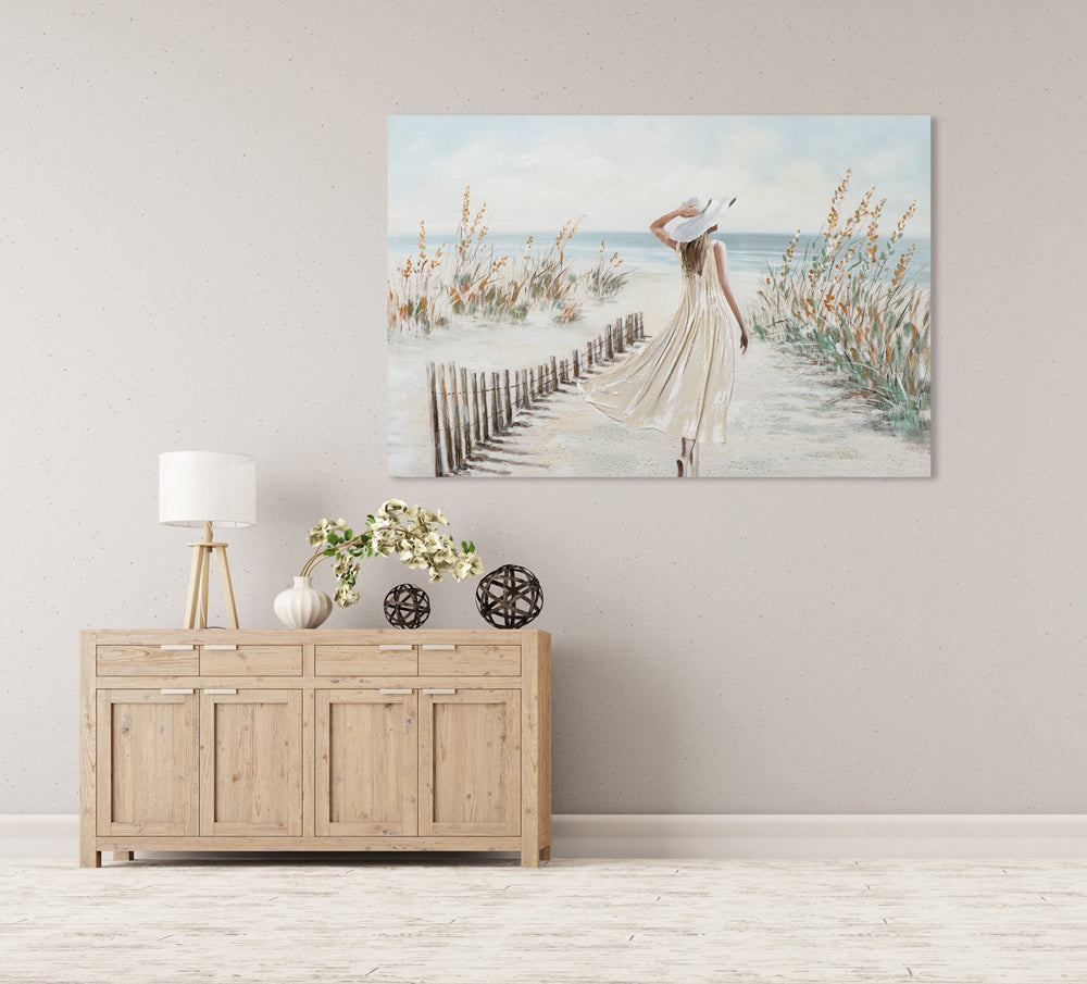 peinture La Beauté au bord de la mer