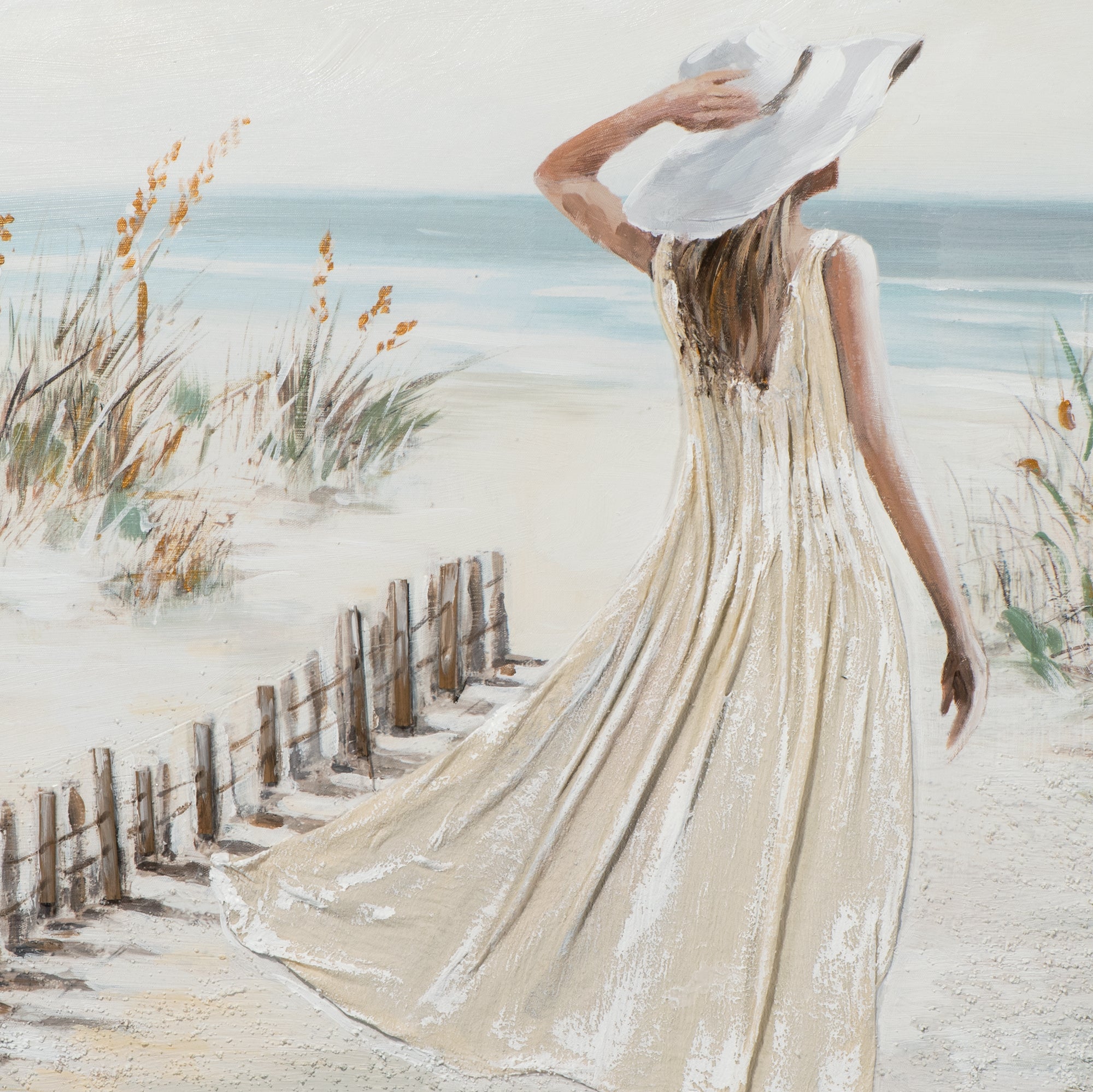 peinture La Beauté au bord de la mer