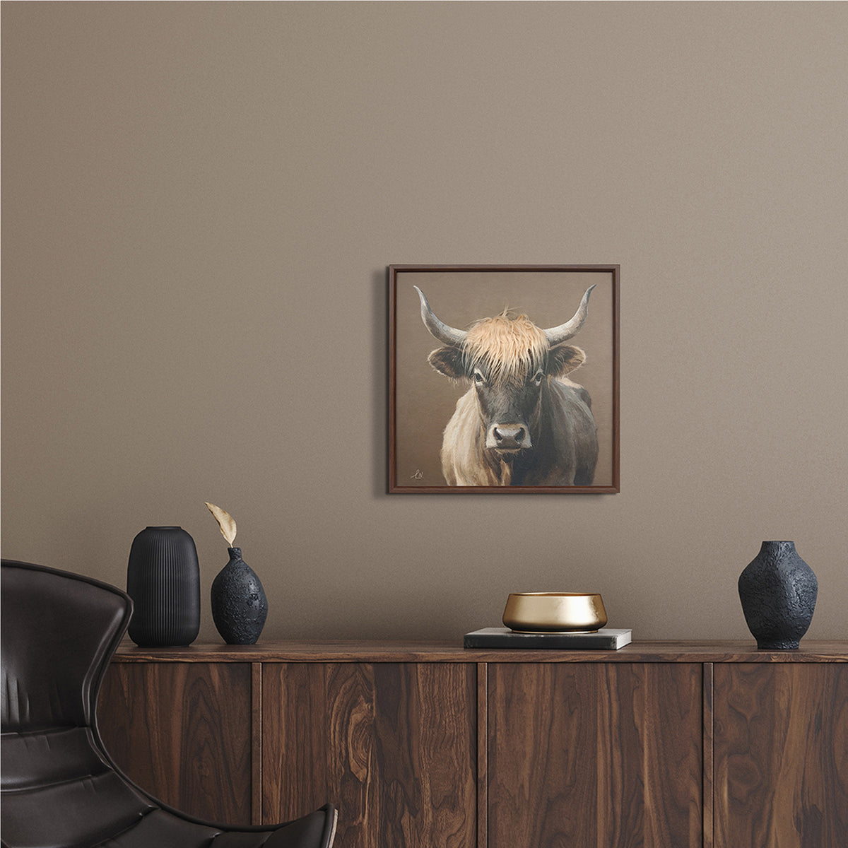 Gemälde Kunstfell Highland Majesty