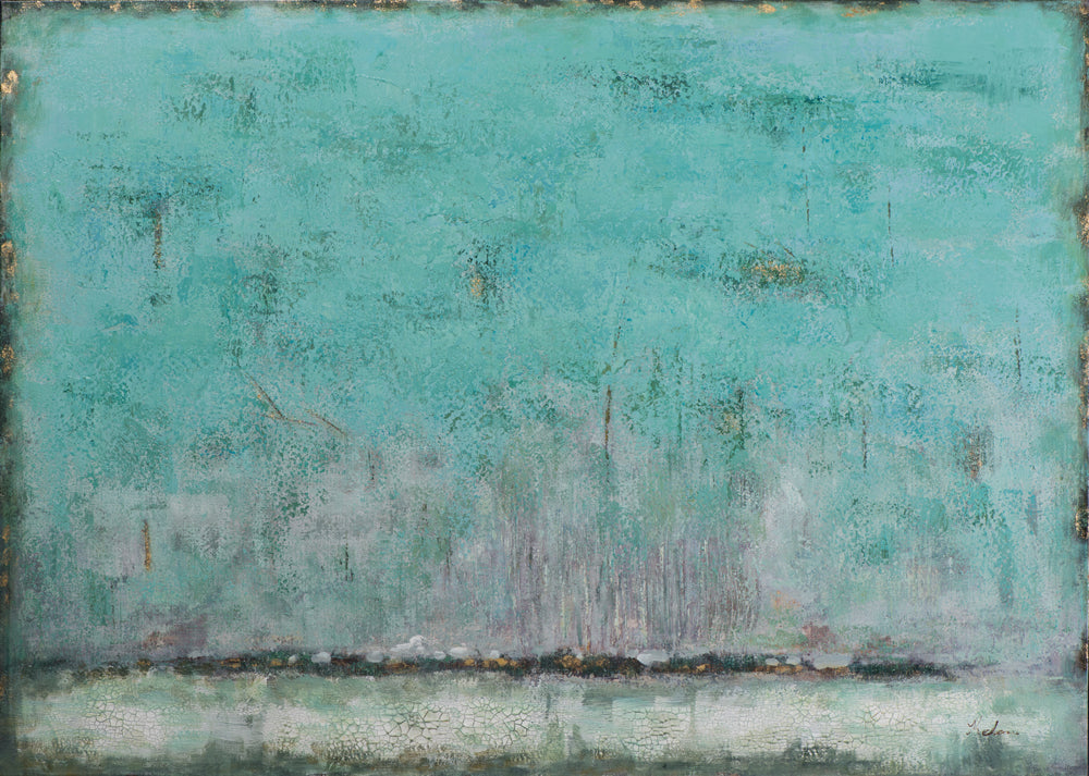 tableau Harmonie en Turquoise