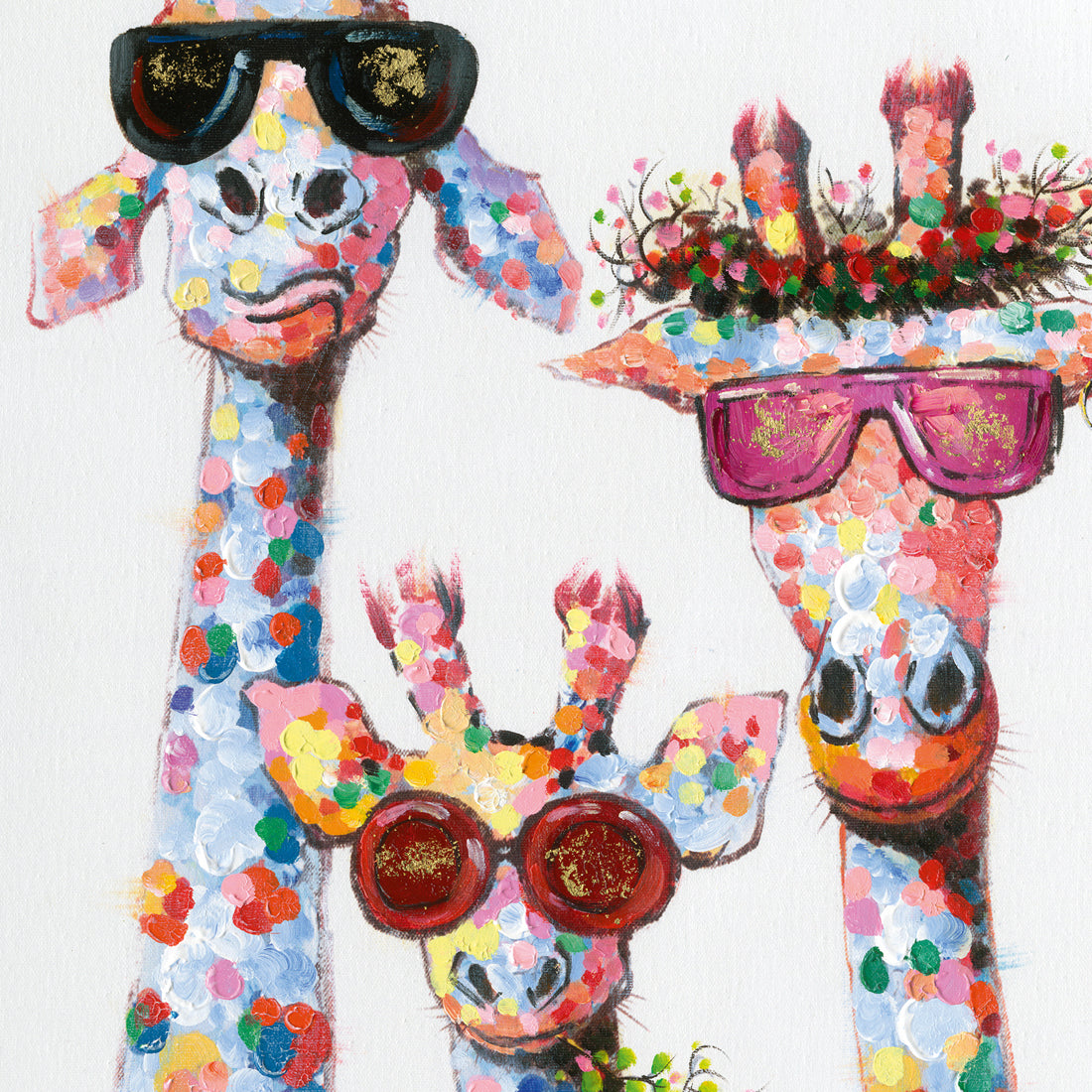 Peindre des girafes le matin