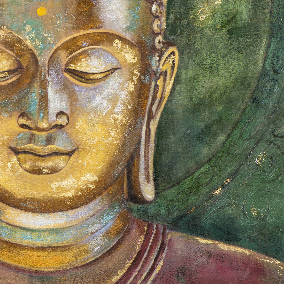 painting Buddha