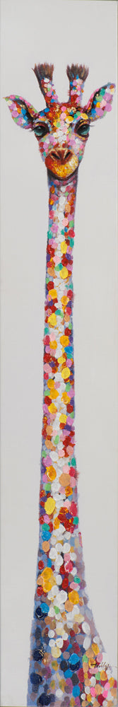 Gemälde Langer Giraffenhals