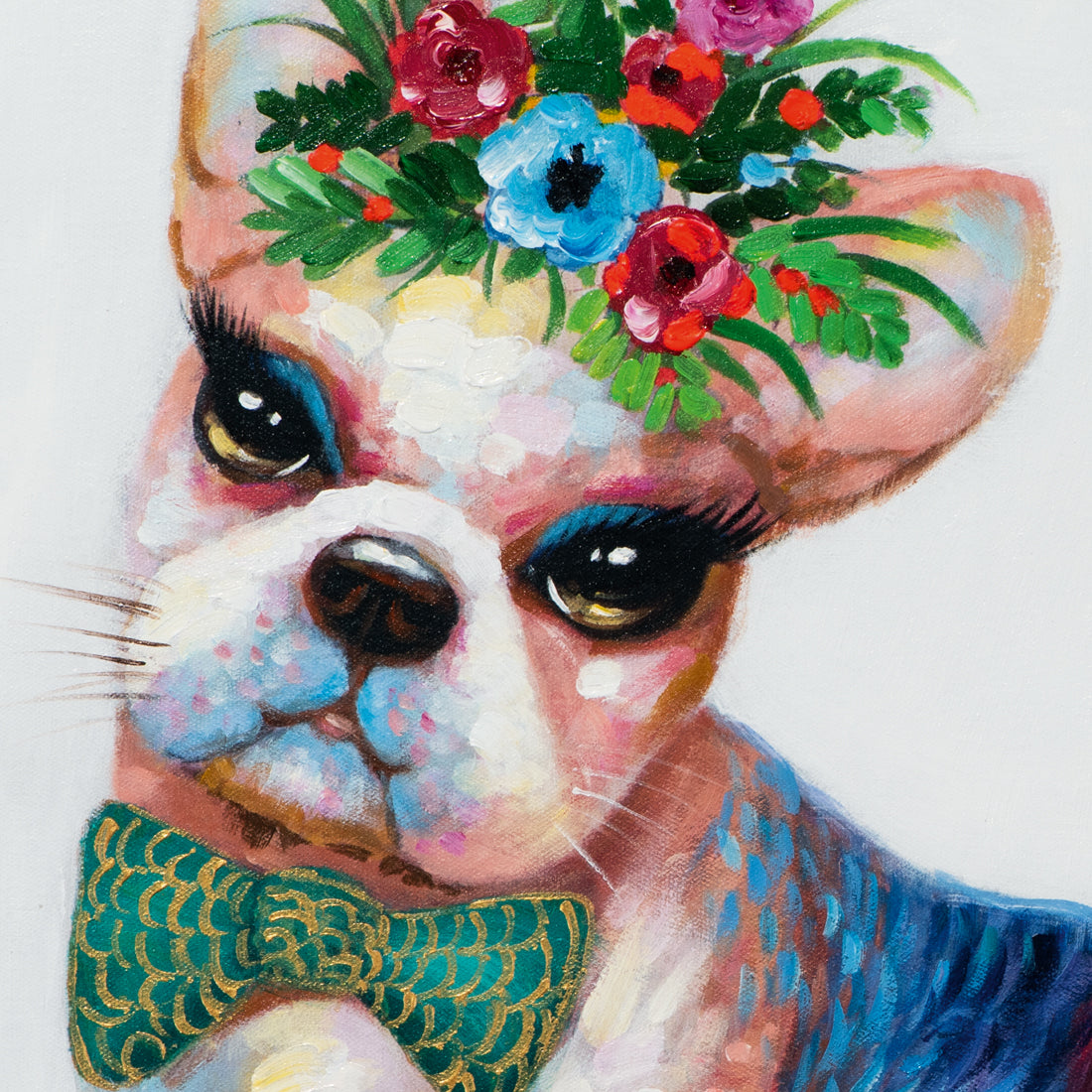 Funny Mermaid as a Dog