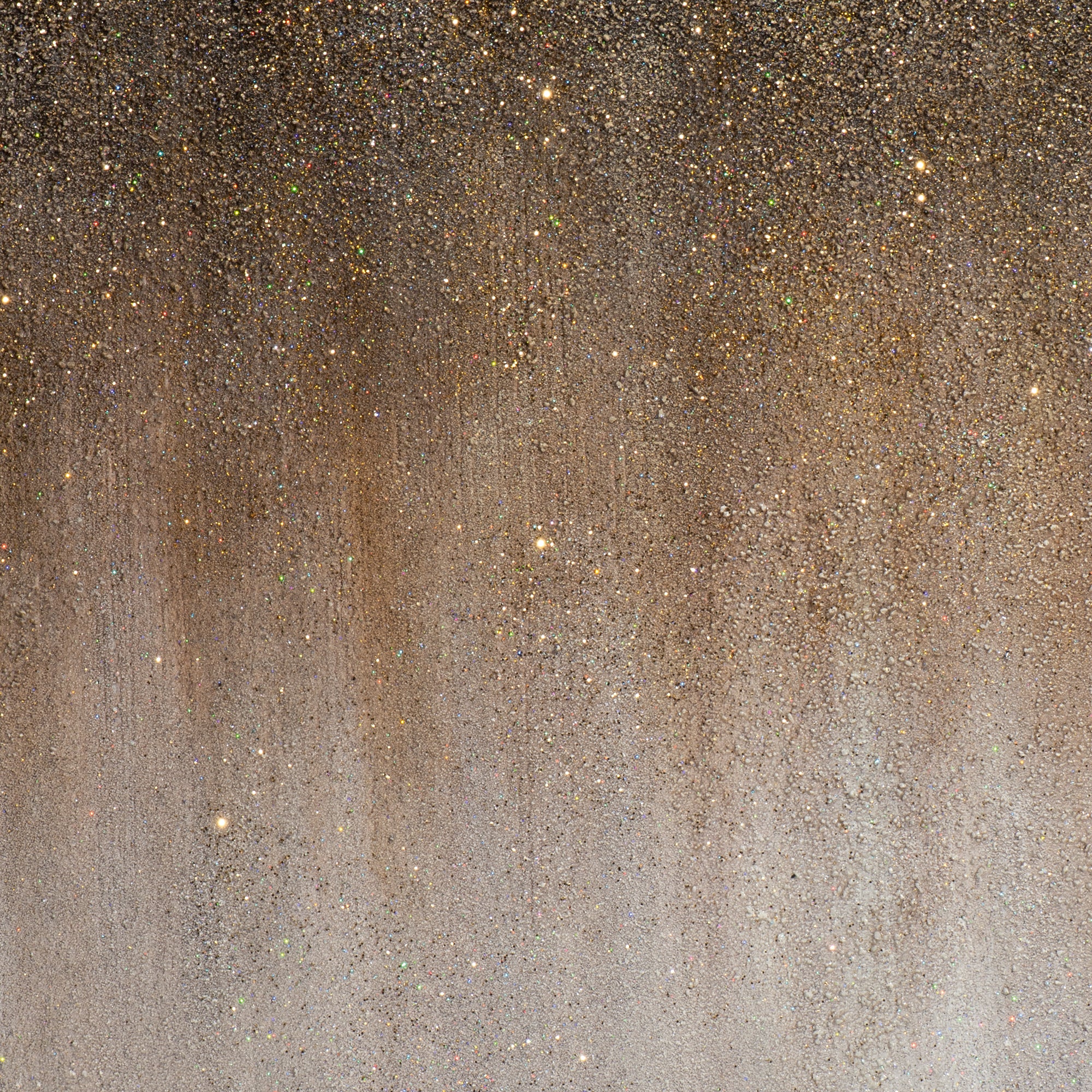 Peinture abstraite ciel étoilé