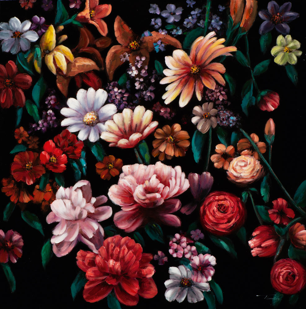 Pretty Pink Flowers with High Gloss III