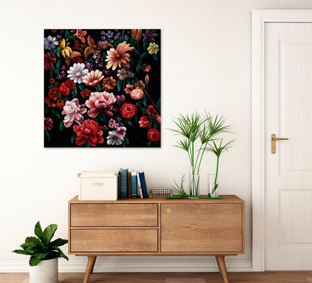 Pretty Pink Flowers with High Gloss III