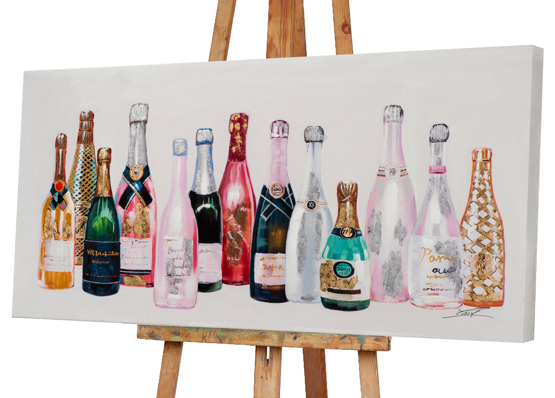 painting Champagne Party I