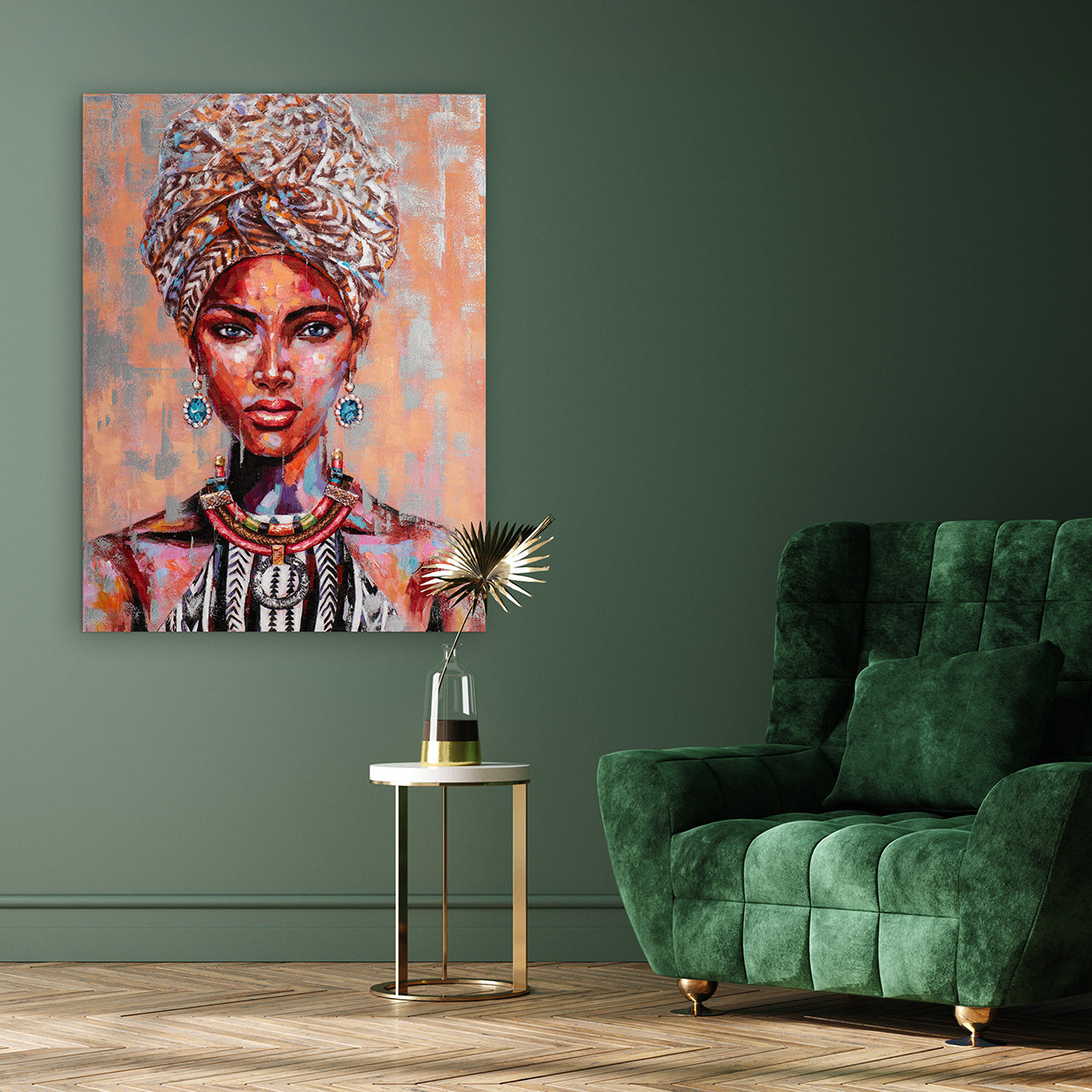 Peindre la beauté avec du wrap