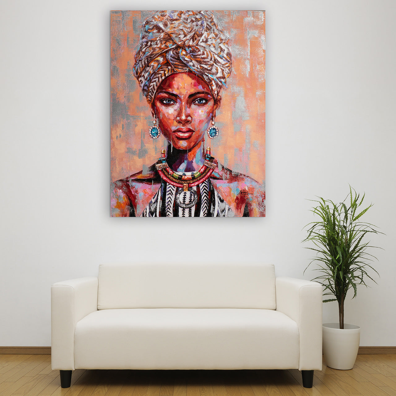 Peindre la beauté avec du wrap