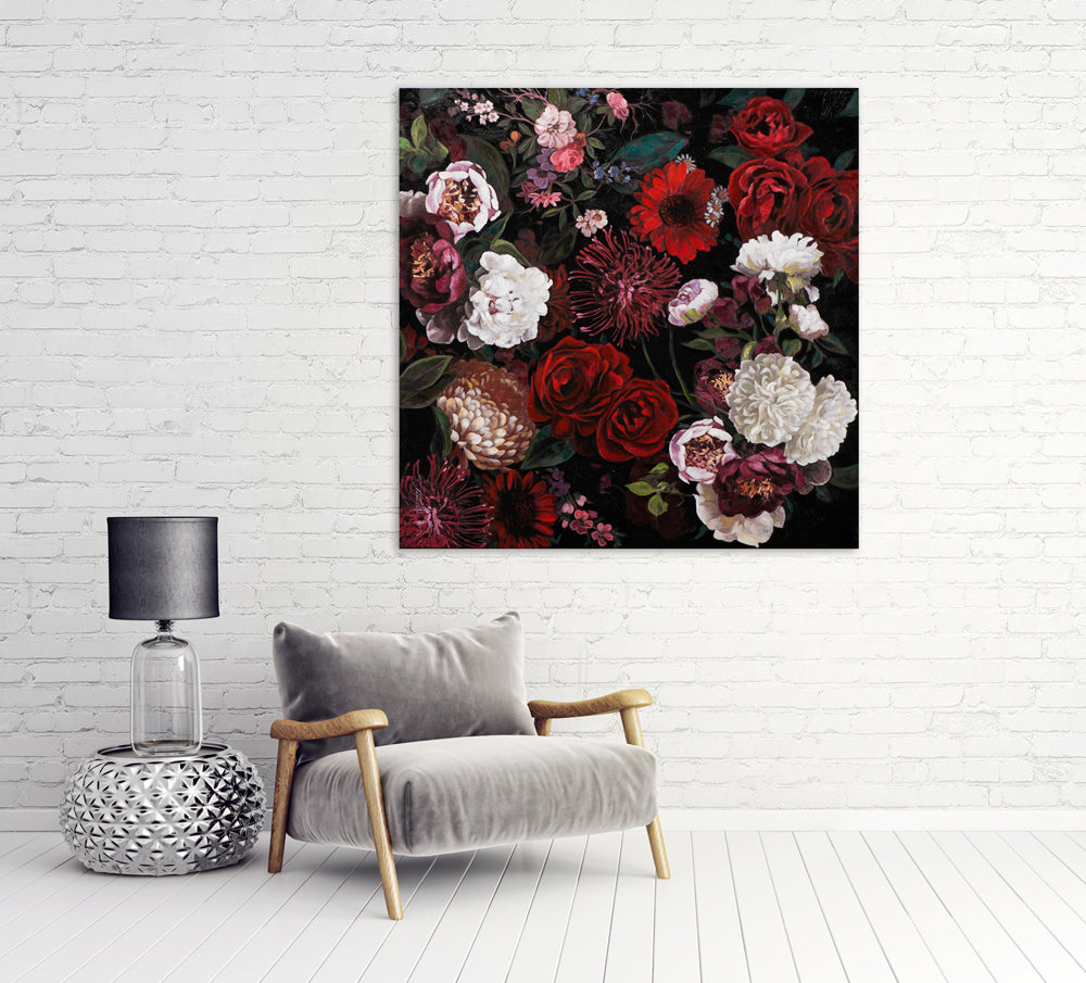 Pretty bouquet in red