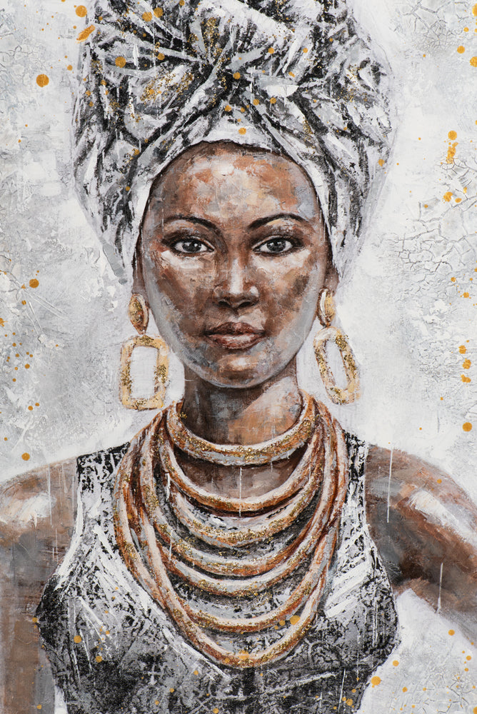 beauté avec une robe impressionnante