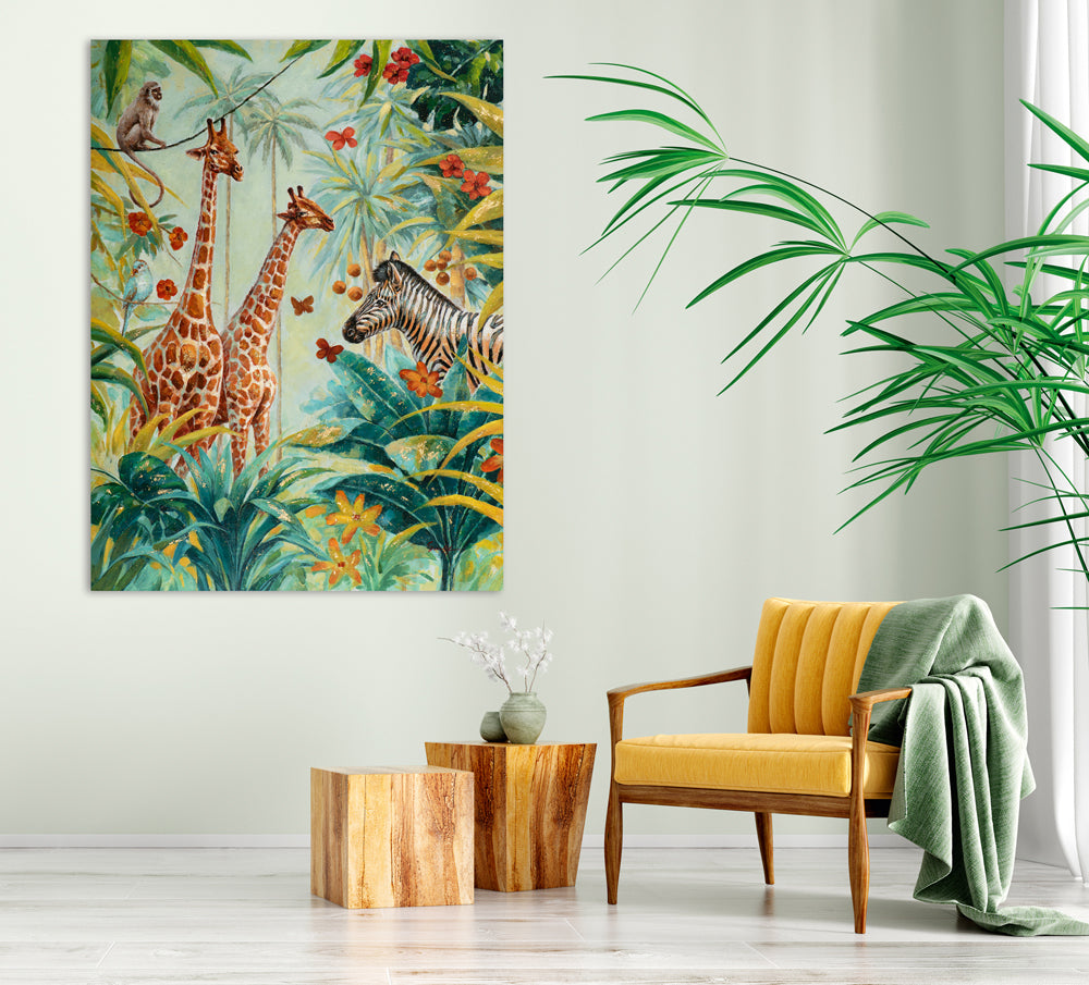 animaux dans la jungle