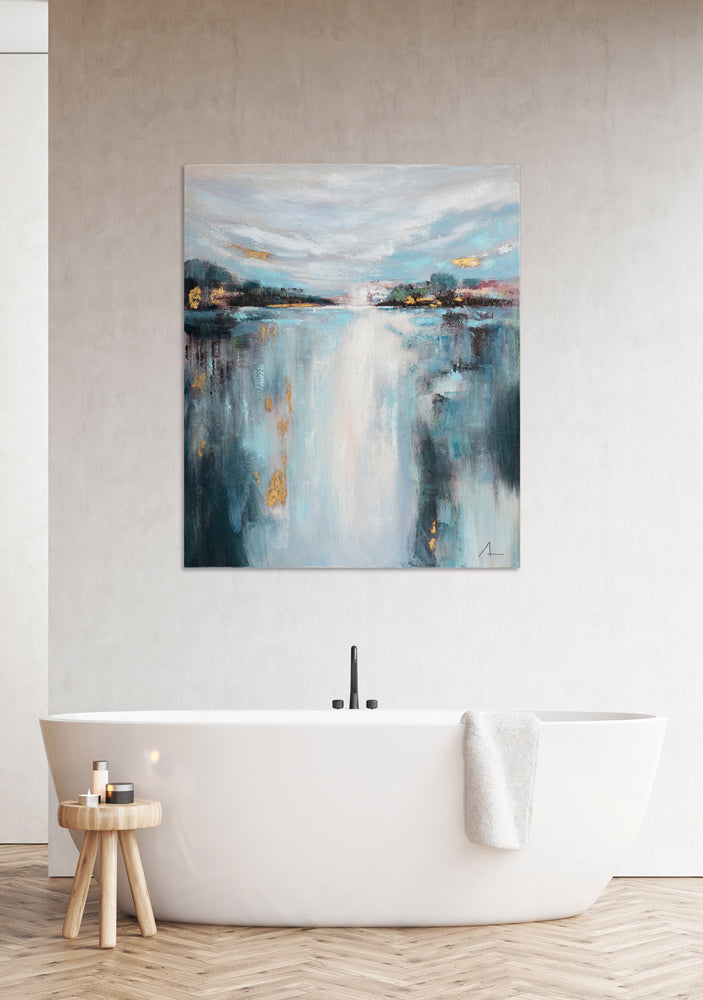 peinture Horizon réfléchissant