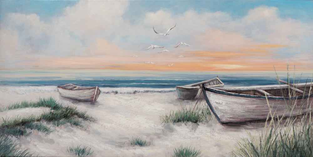 painting Beach Idyll