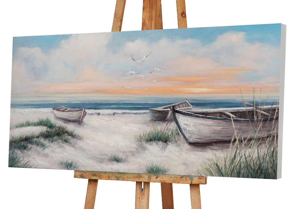 painting Beach Idyll