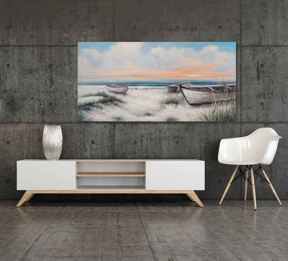 painting Beach Idyll