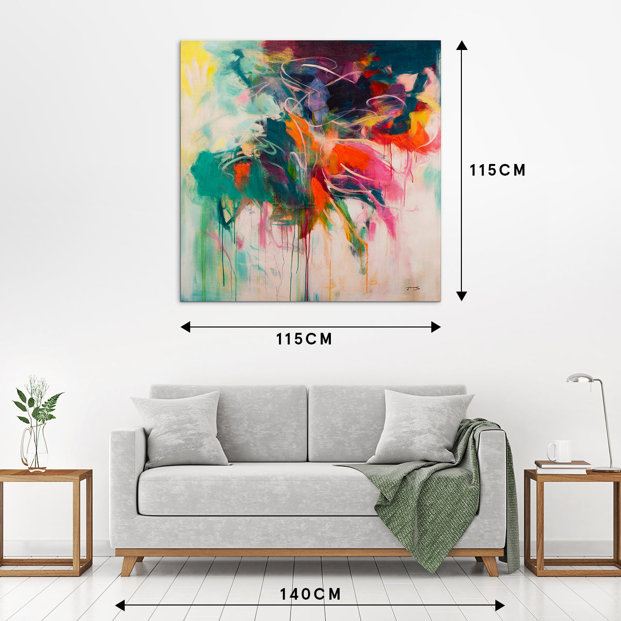 Gemälde Expression in colour