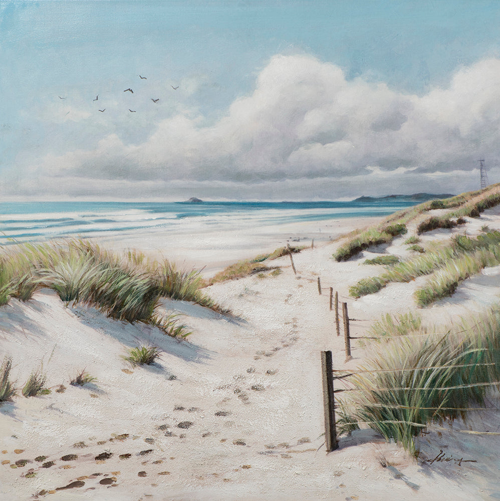 Painting Path through the Dunes