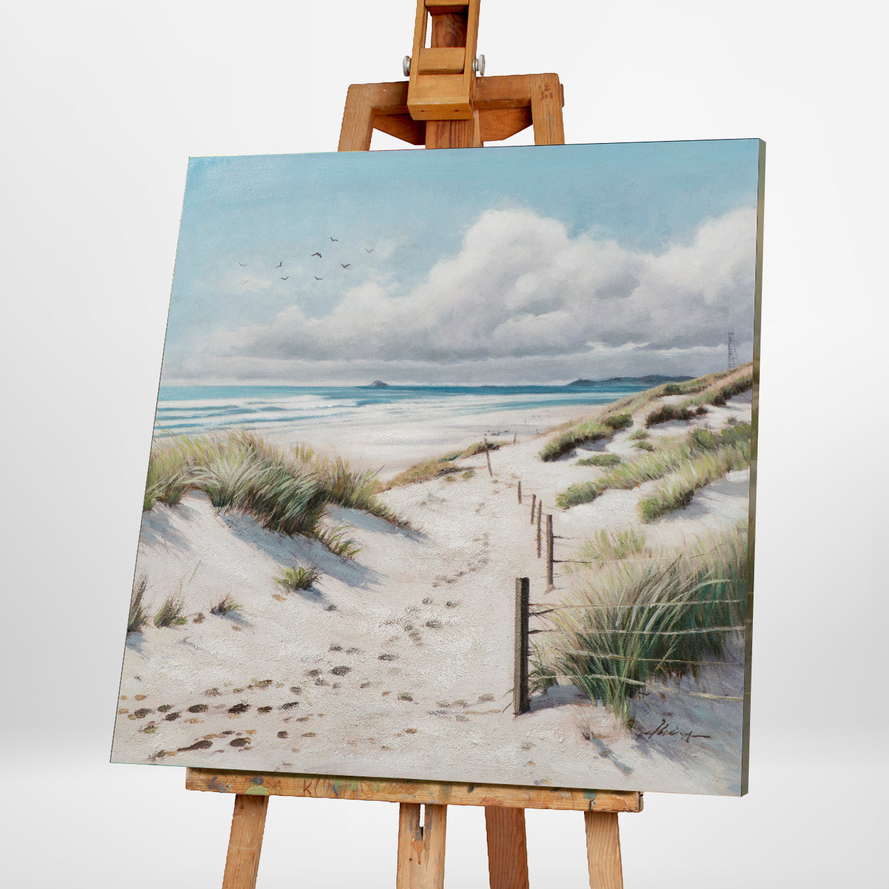 Painting Path through the Dunes