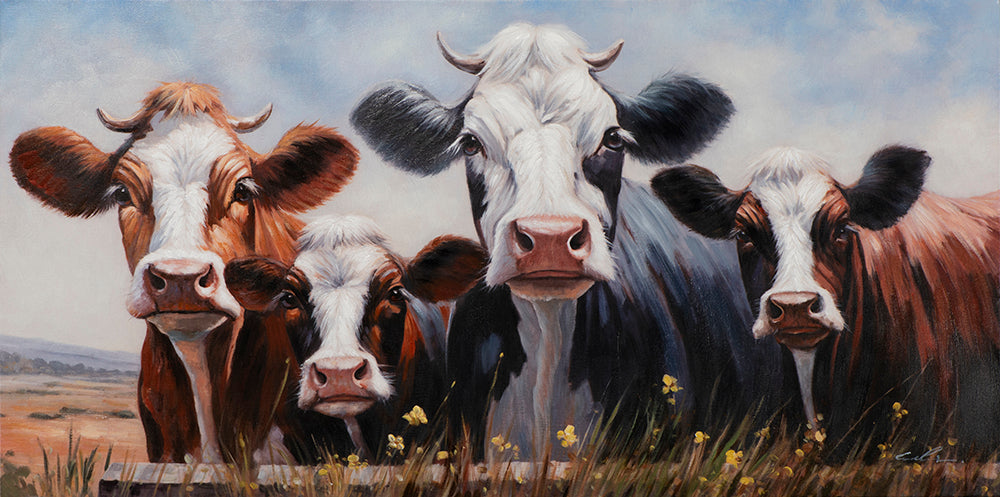 painting Milky four