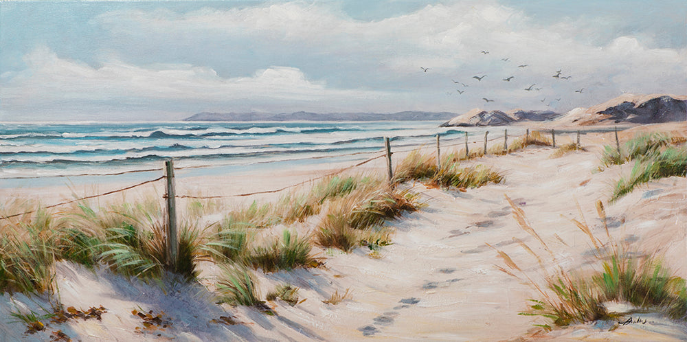 Gemälde Meerblick!