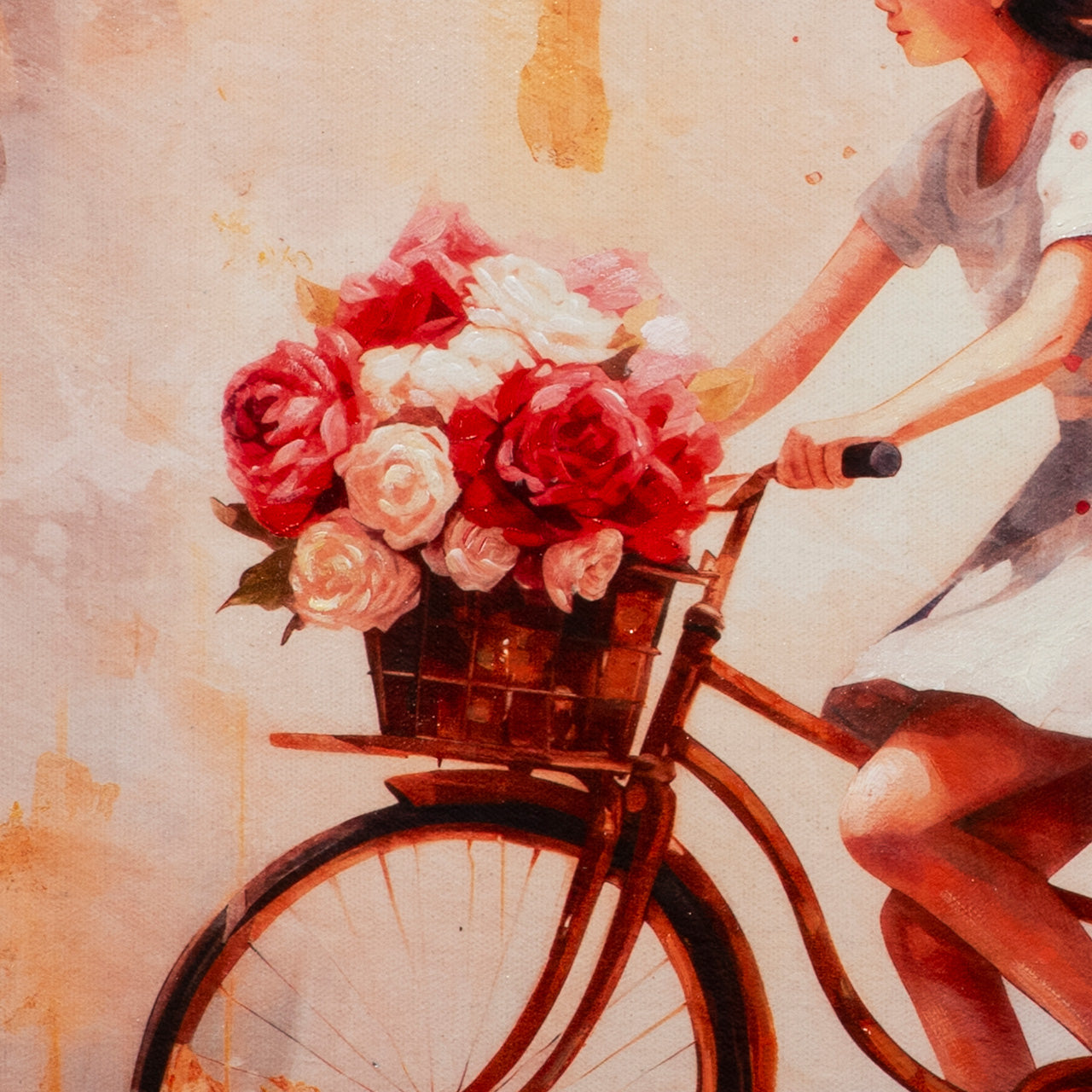 Gemälde Flowers in the air!