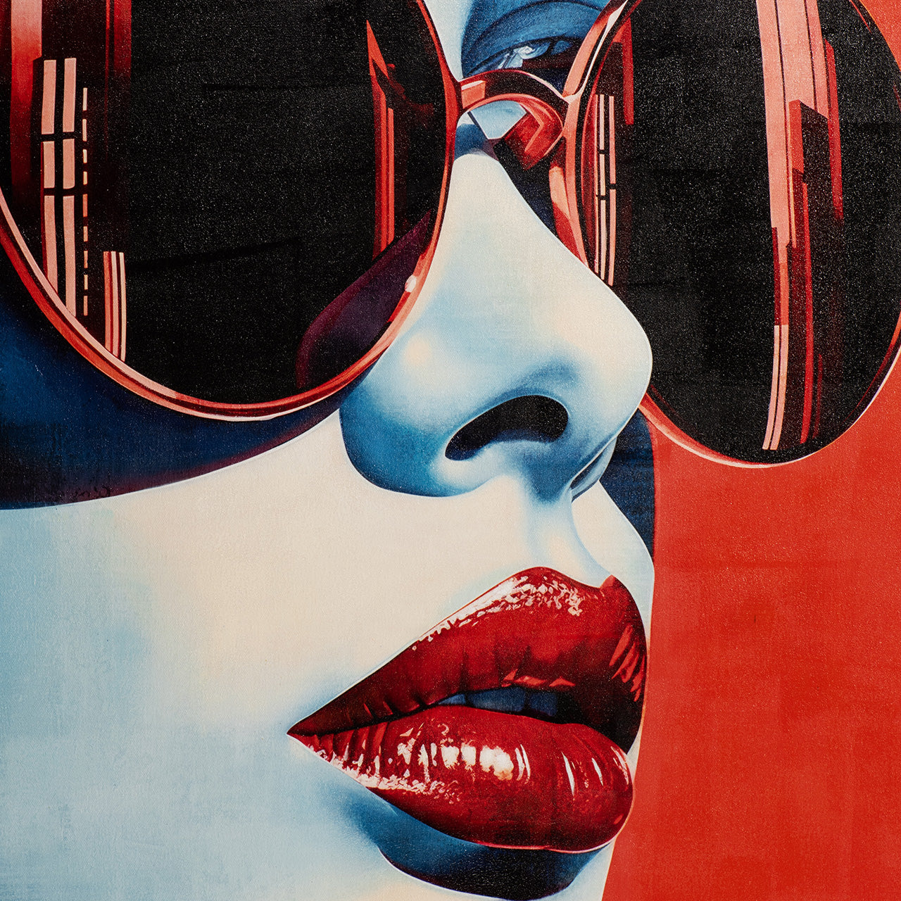 Peindre l'été rouge