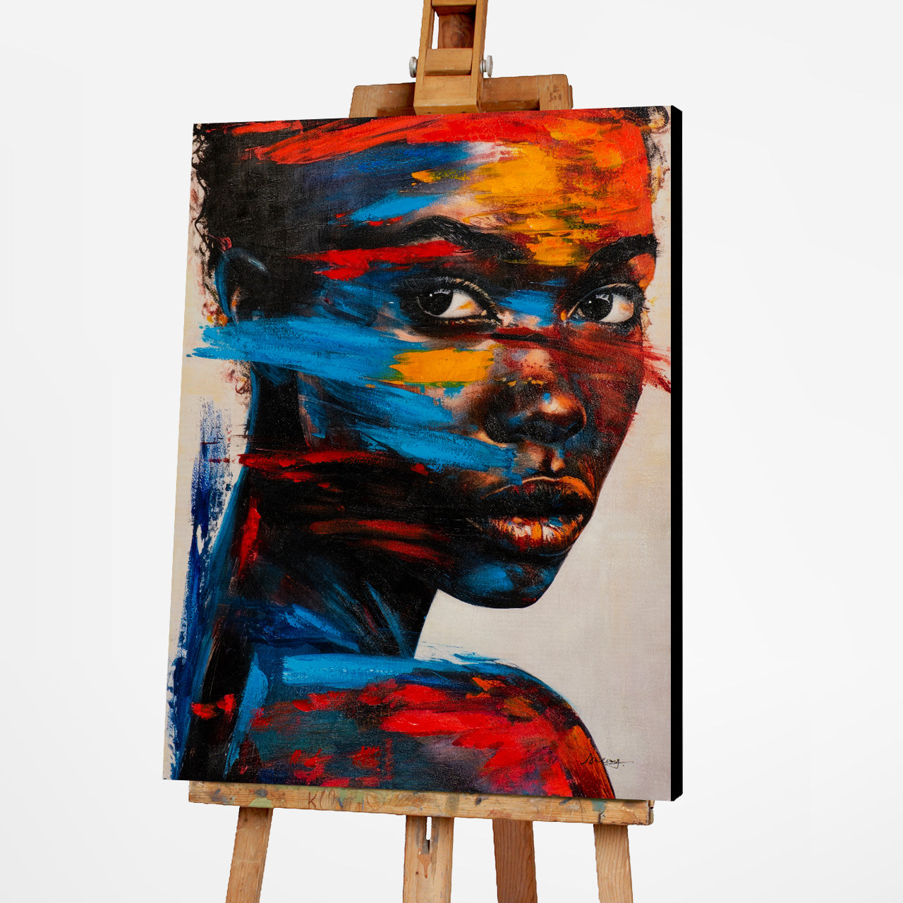 peinture La beauté derrière les couleurs