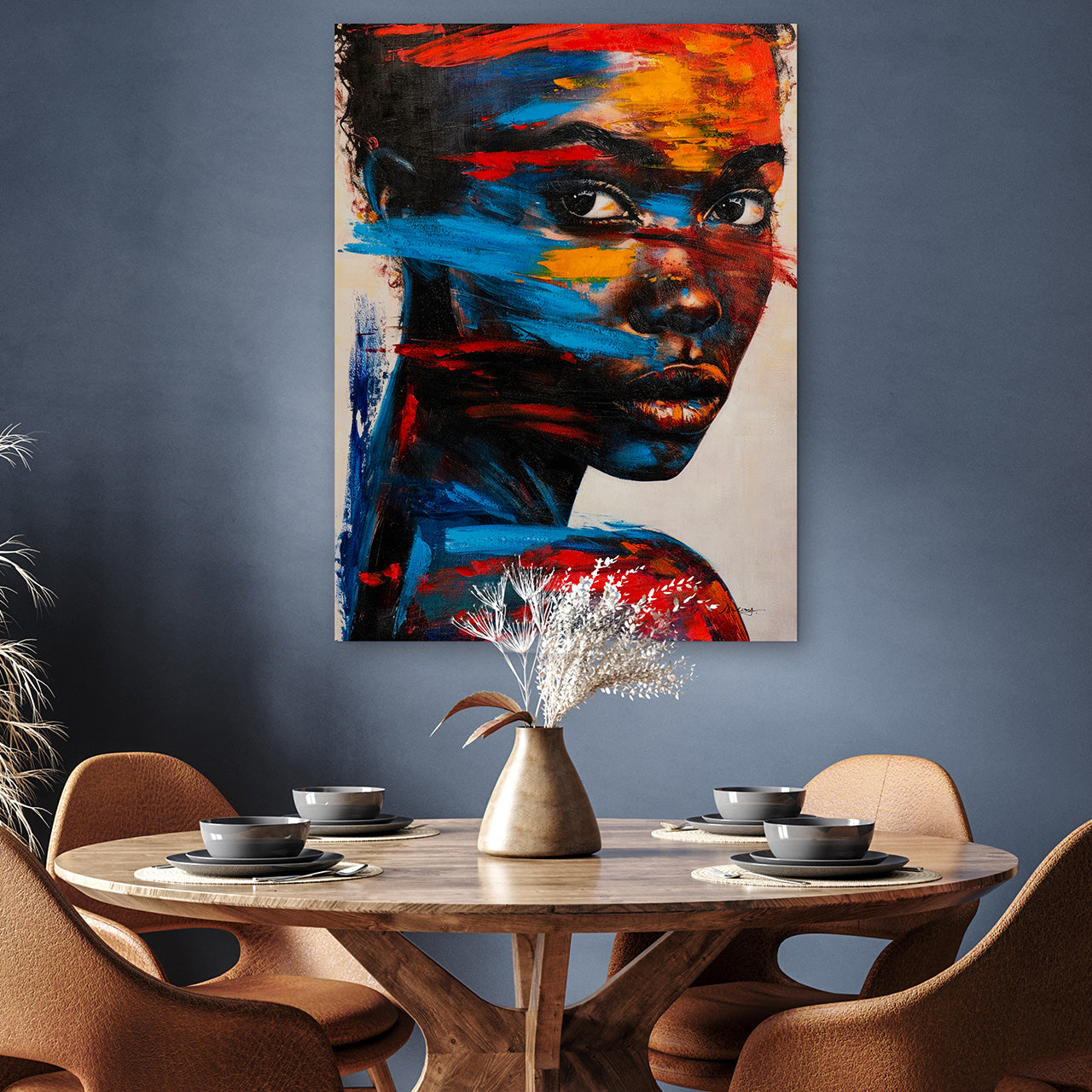 peinture La beauté derrière les couleurs