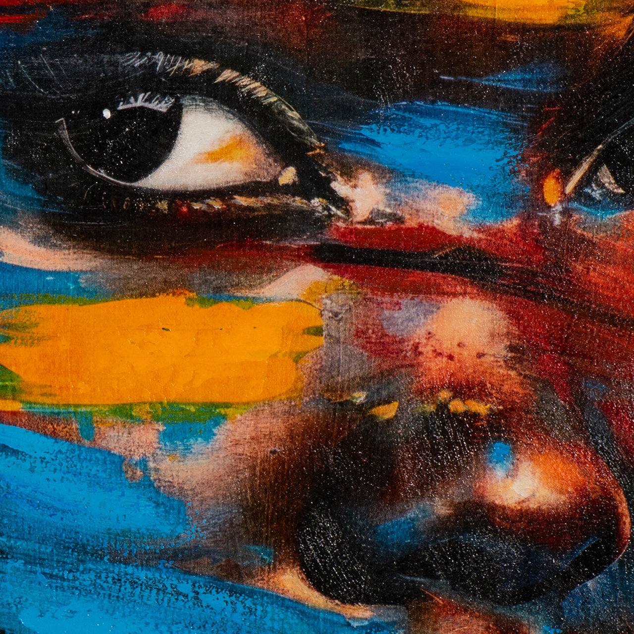 peinture La beauté derrière les couleurs