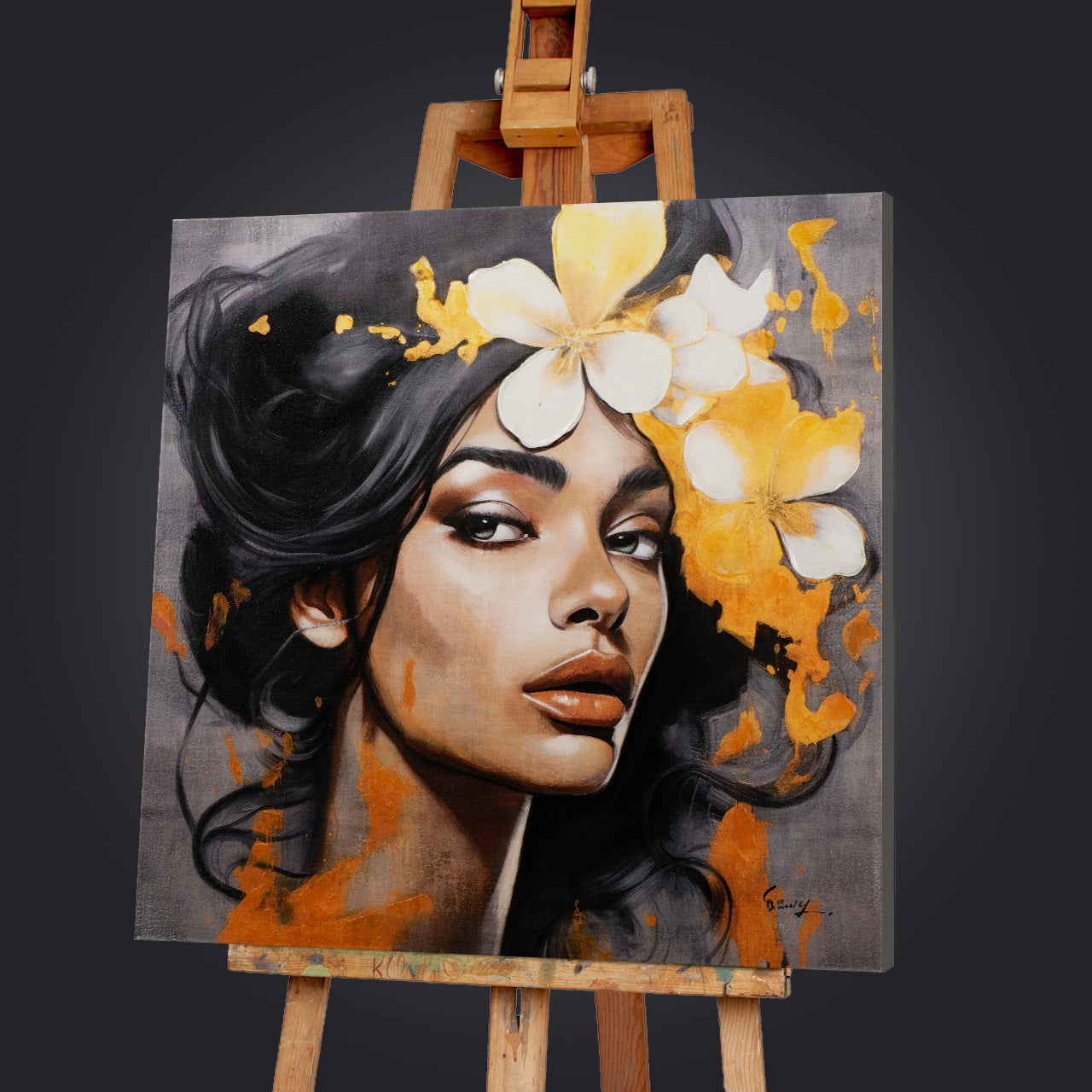 Peinture Regarde-moi !