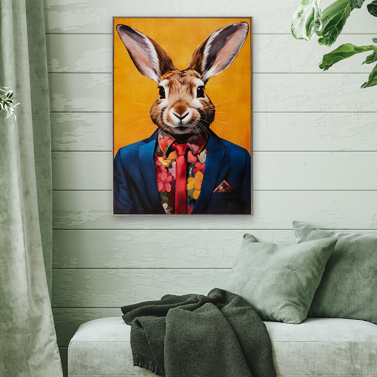 Peinture de M. Bunny Jr.