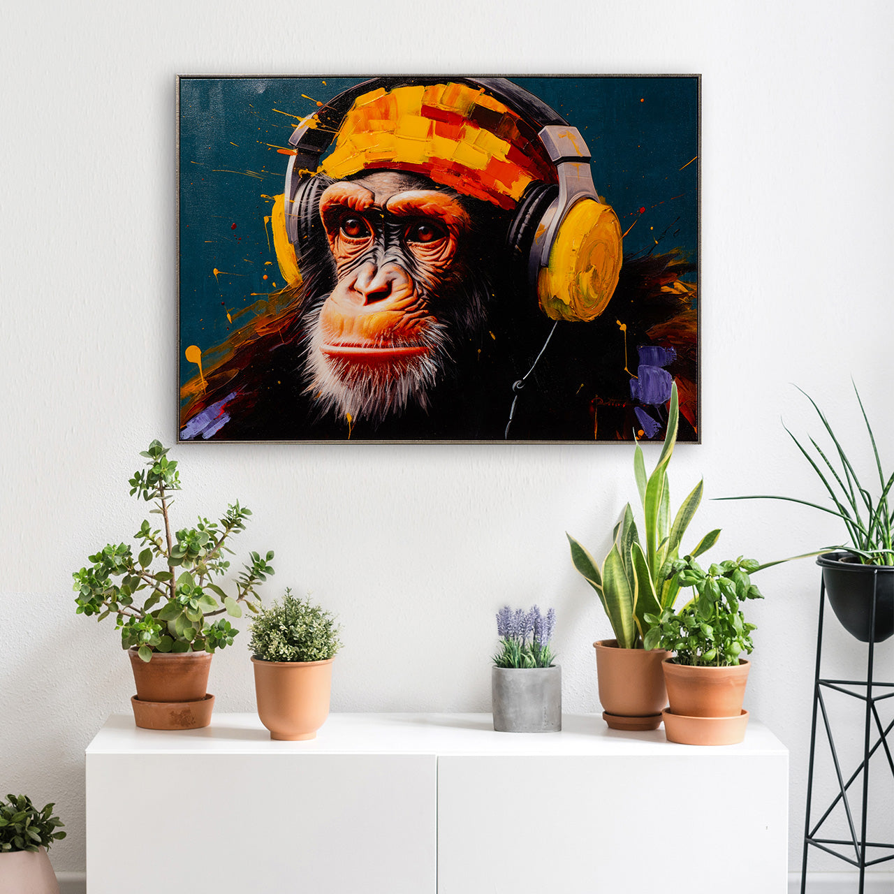 peinture Funky Music