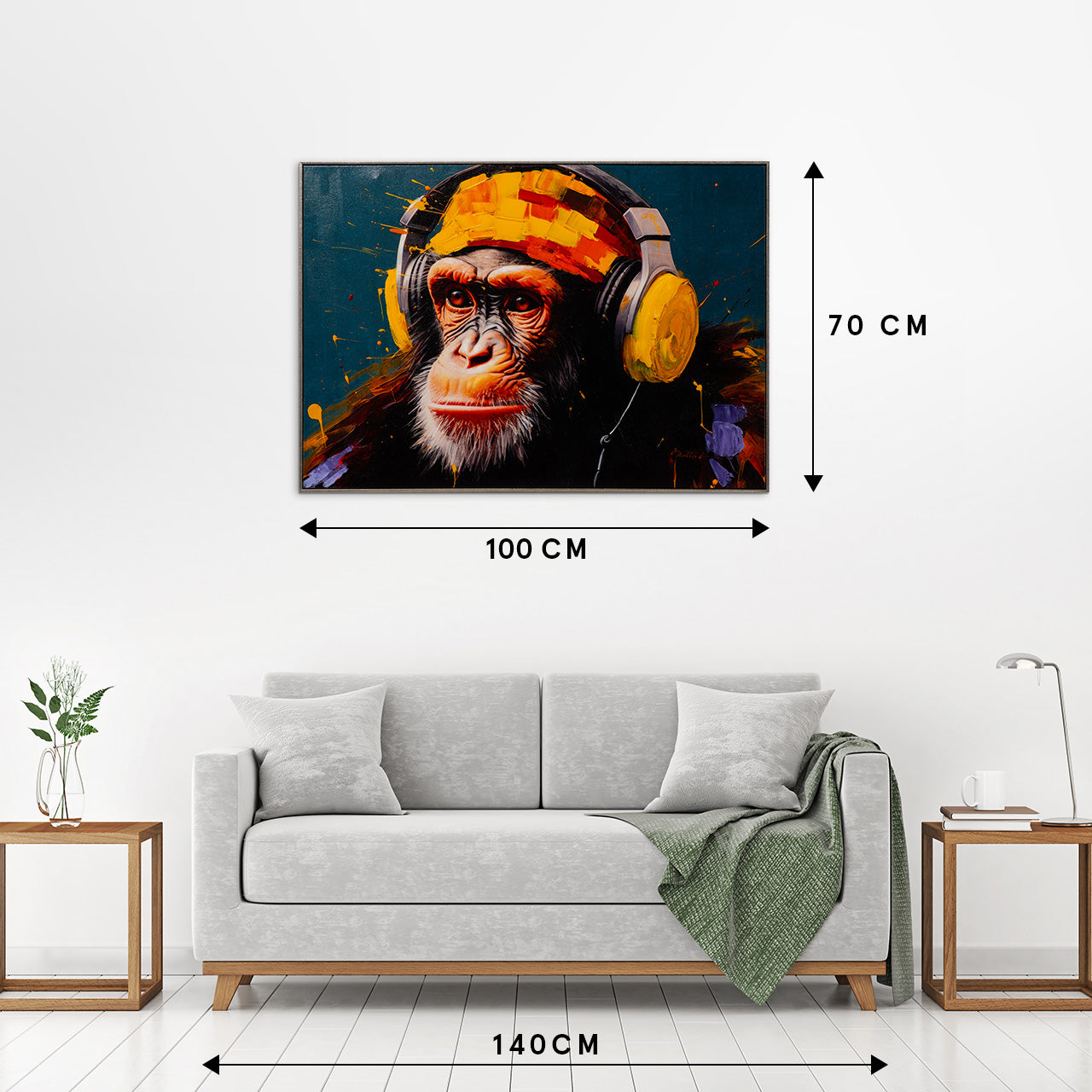 peinture Funky Music