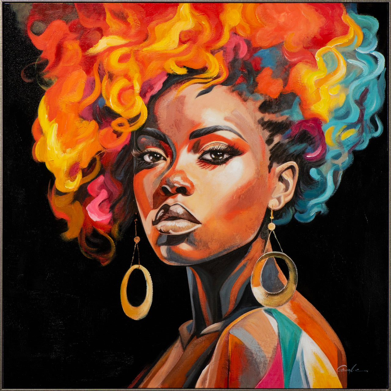 peinture Beauté colorée