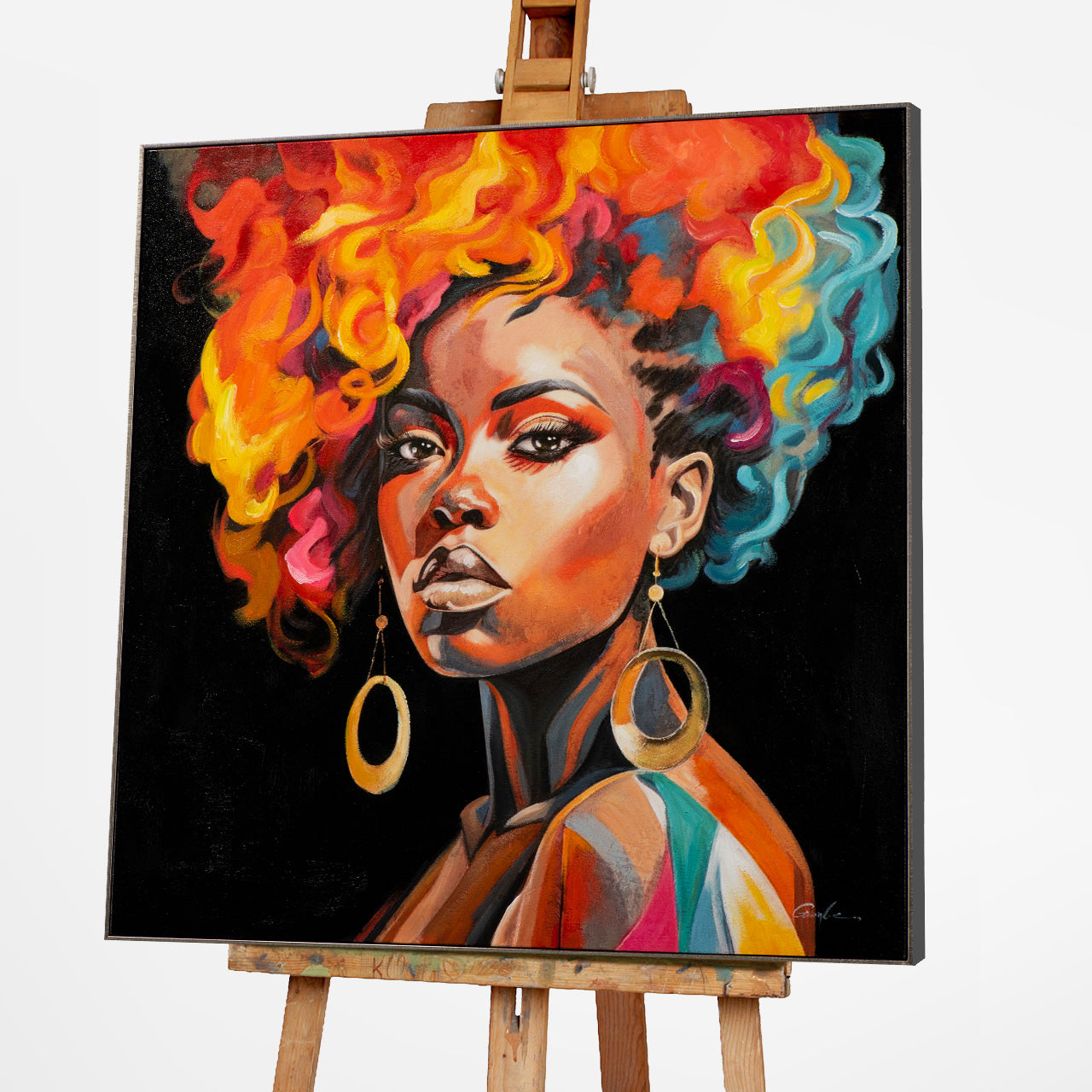 peinture Beauté colorée