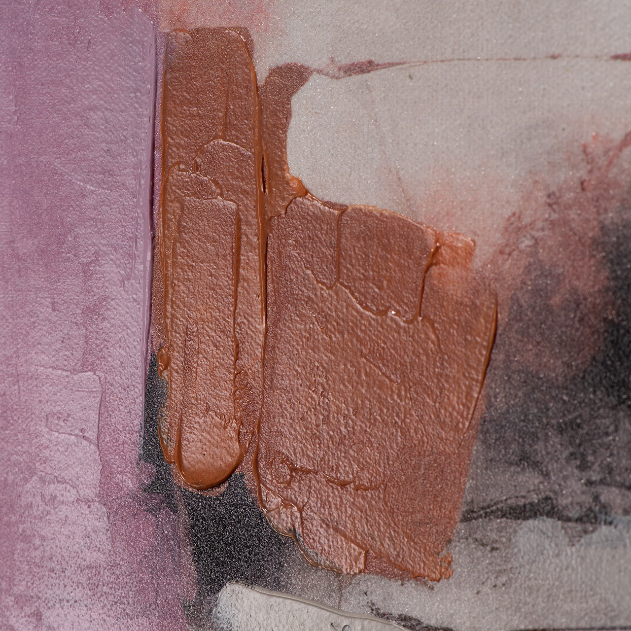 Gemälde Purple Meets Blue