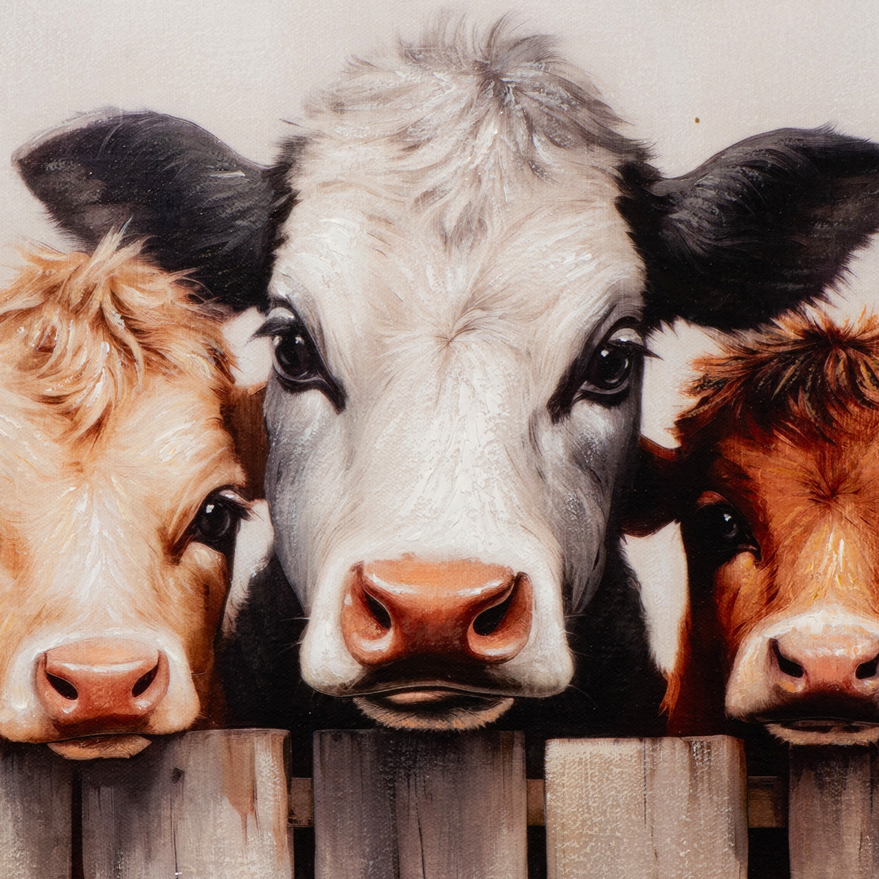 peinture de la ferme laiteuse