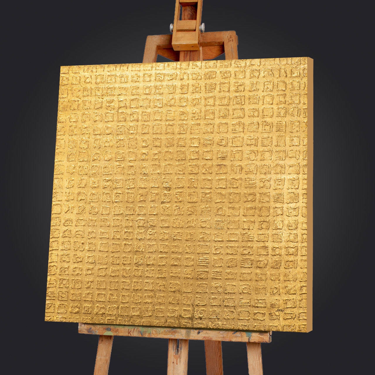 tableau Message d'or