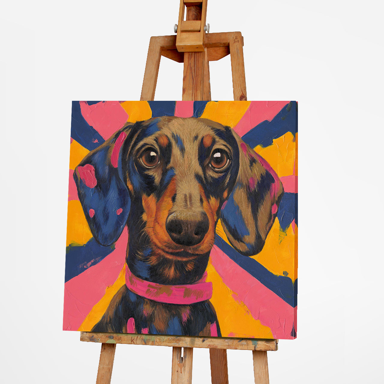 Peinture Teckel