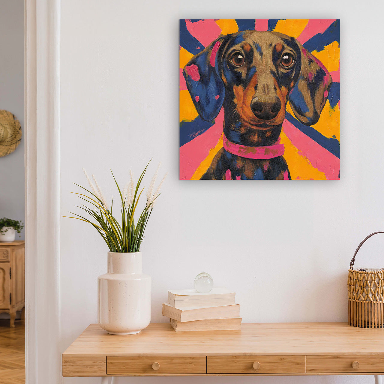 Peinture Teckel