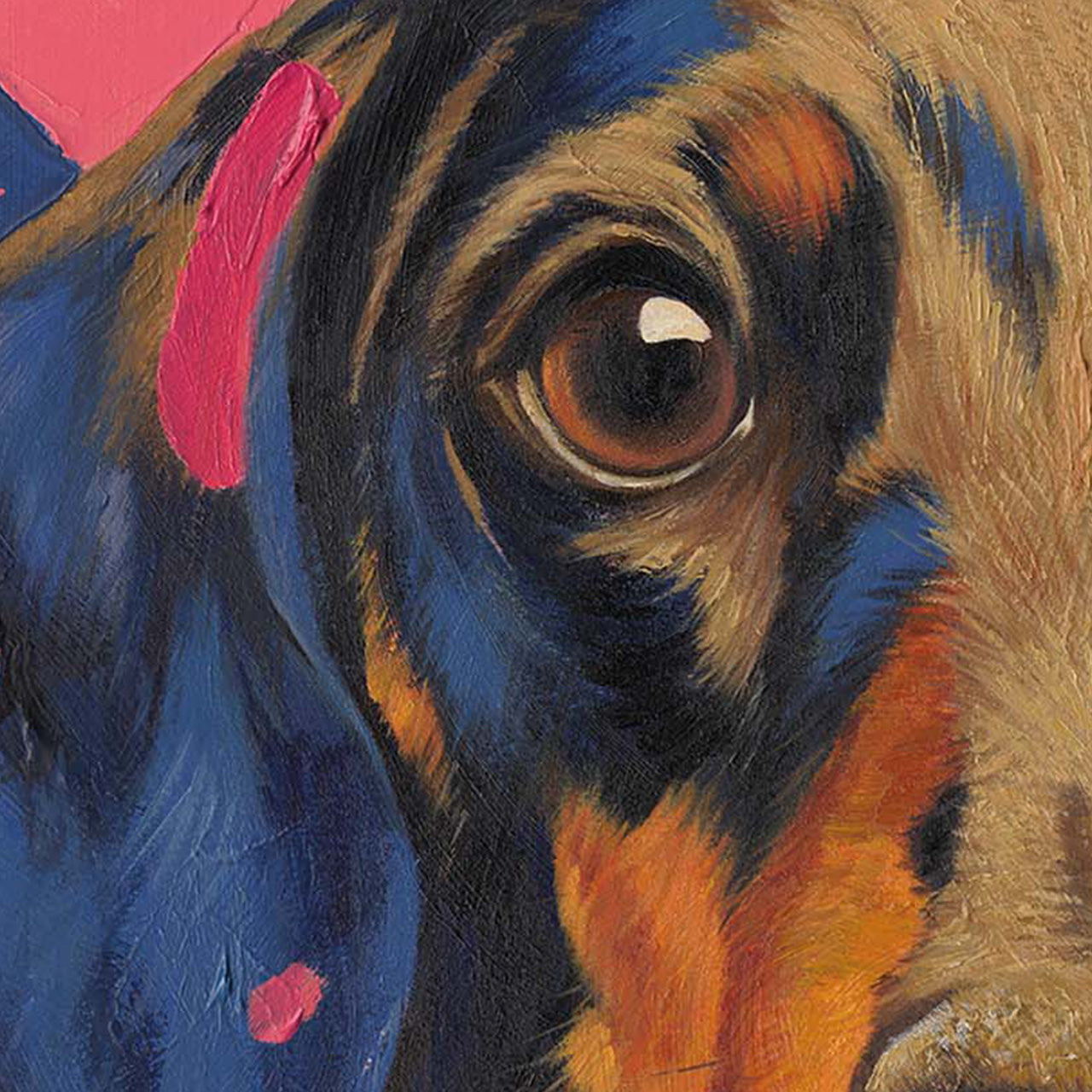 Peinture Teckel
