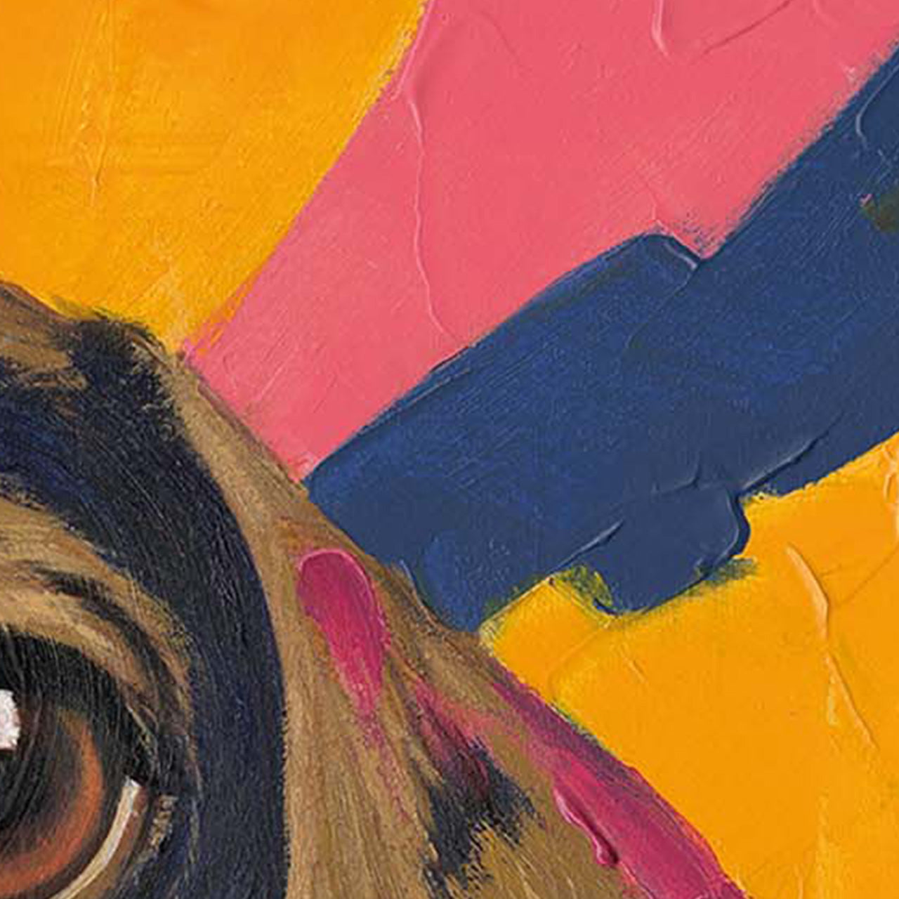 Peinture Teckel