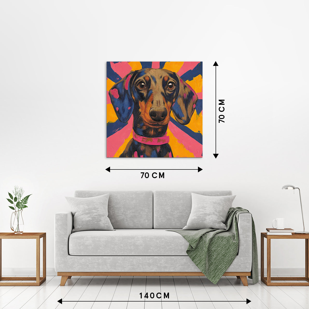 Peinture Teckel