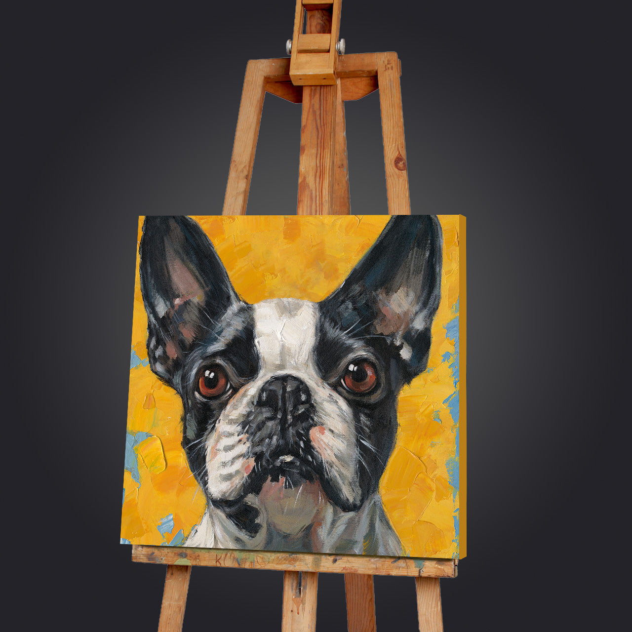Painting Oskar
