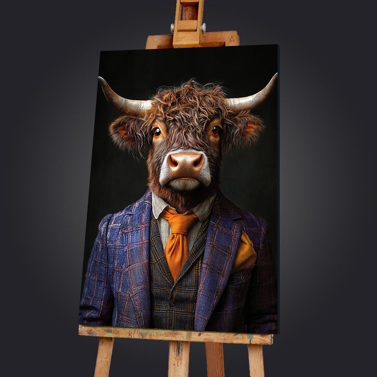 Peinture de M. Bull